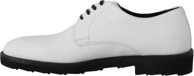 Dolce & Gabbana Elegante witte formele leren schoenen White Heren