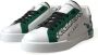 Dolce & Gabbana Elegante Witte Kroon Leren Sneakers White Heren - Thumbnail 3