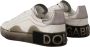 Dolce & Gabbana Witte Leren Logo Portofino Sneakers White Dames - Thumbnail 12