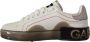 Dolce & Gabbana Witte Leren Logo Portofino Sneakers White Dames - Thumbnail 13