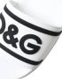 Dolce & Gabbana Witte Rubberen Slides met Logo Print White Heren - Thumbnail 12