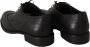 Dolce & Gabbana Zwarte Leren Oxford Wingtip Formele Schoenen Black Heren - Thumbnail 4
