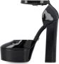 Dolce & Gabbana Verstelbare enkelband rondeeus leren pumps Black Dames - Thumbnail 14