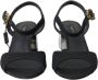 Dolce & Gabbana Zwarte Kristal Enkelband Sandalen Black Dames - Thumbnail 31
