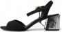 Dolce & Gabbana Zwarte Kristal Enkelband Sandalen Black Dames - Thumbnail 27