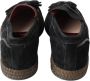 Dolce & Gabbana Zwarte Suède Leren Casual Espadrilles Schoenen Black Heren - Thumbnail 6