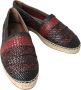 Dolce & Gabbana Elegante Geweven Leren Espadrilles Multicolor - Thumbnail 11