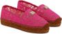 Dolce&Gabbana Espadrilles Espadrillas Pizzo Taormina in roze - Thumbnail 3