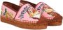 Dolce & Gabbana Flat Sandals Pink Dames - Thumbnail 2