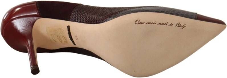 Dolce & Gabbana Multicolor exotische leren hakken pumps Multicolor Dames - Foto 6