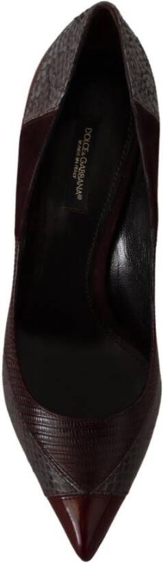 Dolce & Gabbana Multicolor exotische leren hakken pumps Multicolor Dames - Foto 7