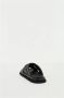 Dolce & Gabbana Faux Leather Slides met Logo Black Heren - Thumbnail 2