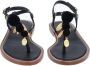 Dolce & Gabbana Flat Sandals Black Dames - Thumbnail 4