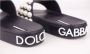 Dolce & Gabbana Flat Sandals Black - Thumbnail 3