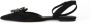 Dolce & Gabbana Zwarte leren kristallen slingback sandalen schoenen Black Dames - Thumbnail 13