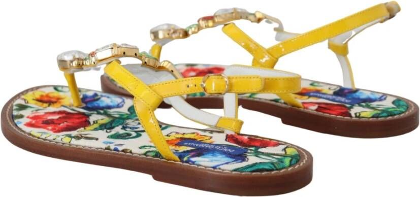 Dolce & Gabbana Flat Sandals Meerkleurig Dames