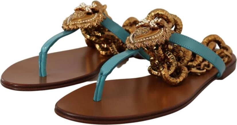Dolce & Gabbana Flat Sandals Multicolor Dames