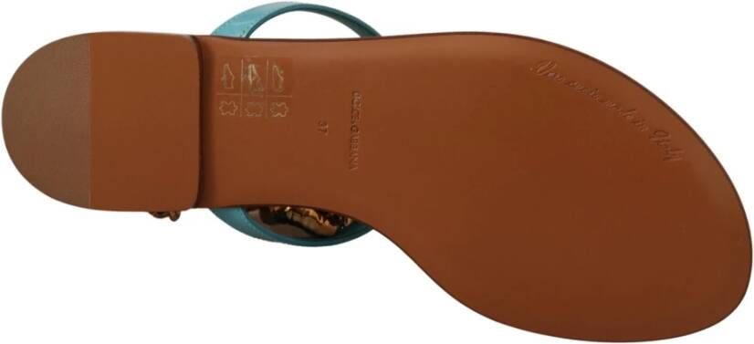 Dolce & Gabbana Flat Sandals Multicolor Dames