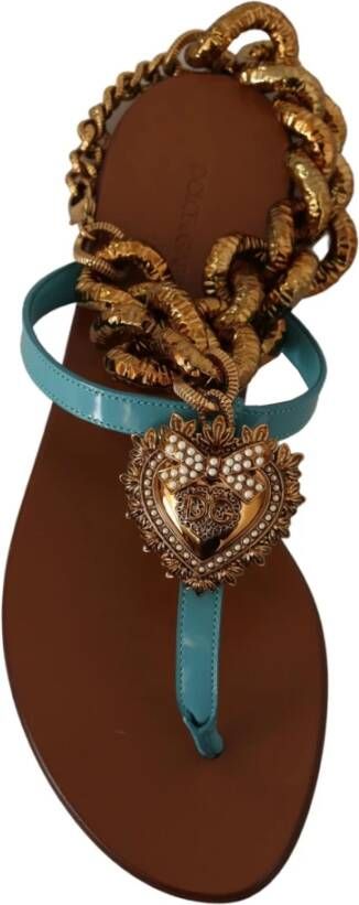 Dolce & Gabbana Flat Sandals Multicolor Dames