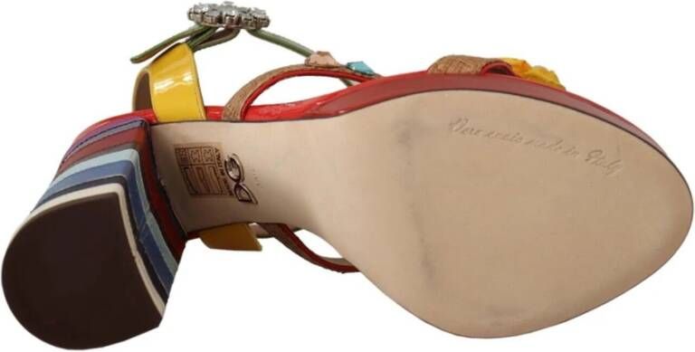 Dolce & Gabbana Flat Sandals Multicolor Dames