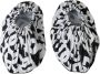 Dolce & Gabbana Witte Logo Print Nylon Slip On Flats Schoenen - Thumbnail 12