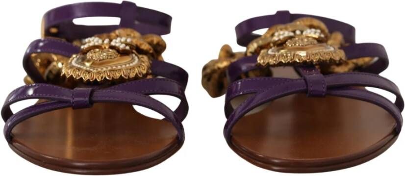 Dolce & Gabbana Flat Sandals Multicolor Dames