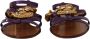 Dolce & Gabbana Platte Gladiator Sandalen met Hart Hanger en Gouden Ketting Brown Dames - Thumbnail 4