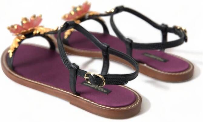 Dolce & Gabbana Flat Sandals Multicolor Dames