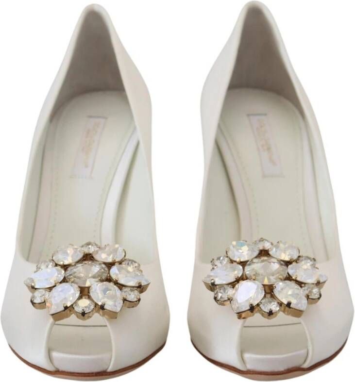 Dolce & Gabbana Flat Sandals White Dames