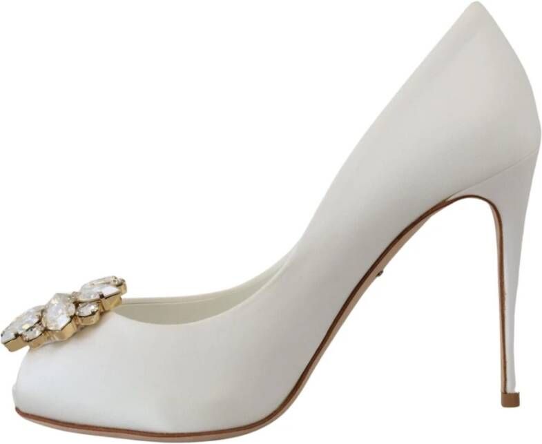 Dolce & Gabbana Flat Sandals White Dames