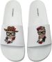 Dolce & Gabbana Flat Sandals White Heren - Thumbnail 2