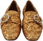 Dolce & Gabbana Flat Sandals Yellow Dames - Thumbnail 17