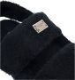 Dolce & Gabbana Zwarte platte sandalen voor heren Black Heren - Thumbnail 4
