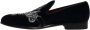 Dolce & Gabbana Fluwelen Bloe Loafers - Thumbnail 2