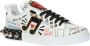 Dolce & Gabbana Gedrukte sneakers White Dames - Thumbnail 4