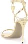 Dolce & Gabbana Gouden Sandalen met 11.0 cm Hak Beige Dames - Thumbnail 3