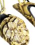 Dolce & Gabbana Gele exotische leren enkelband hakken sandalen schoenen Multicolor Dames - Thumbnail 16
