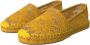 Dolce & Gabbana Gele Kant Espadrille Loafers Platte Schoenen Yellow Dames - Thumbnail 2