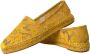 Dolce & Gabbana Gele Kant Espadrille Loafers Platte Schoenen Yellow Dames - Thumbnail 6