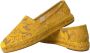 Dolce & Gabbana Gele Kant Espadrille Loafers Platte Schoenen Yellow Dames - Thumbnail 14