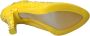 Dolce & Gabbana Gele Bloemen Kristallen Cinderella Hakken Yellow Dames - Thumbnail 6