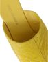 Dolce & Gabbana Gele Leren Houten Sleehak Slippers Yellow Dames - Thumbnail 16