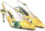 Dolce & Gabbana Gele Slingback met Verstelbare Enkelband Yellow Dames - Thumbnail 4