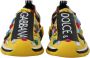 Dolce & Gabbana Gele Sorrento Kristallen Sneakers Schoenen Yellow Dames - Thumbnail 3
