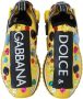 Dolce & Gabbana Gele Sorrento Kristallen Sneakers Schoenen Yellow Dames - Thumbnail 17