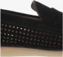 Dolce & Gabbana Geperforeerde leren loafers Zwart Ronde neus - Thumbnail 2