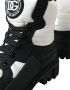 Dolce & Gabbana Trekking Boots Leren Binnenzool Rubberen Zool Black Dames - Thumbnail 12