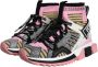 Dolce & Gabbana Gestreepte zool sneakers Multicolor Italië vakmanschap Multicolor Dames - Thumbnail 4