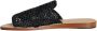 Dolce & Gabbana Gevlochten Raffia Slides in Beige Black Heren - Thumbnail 4