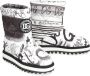 Dolce & Gabbana Gewatteerde bedrukte nylon laarzen Multicolor Dames - Thumbnail 2